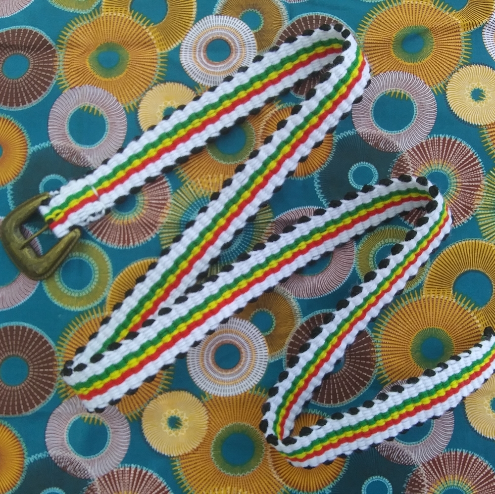 Handmade Rasta Belt - Picture 3 of 3